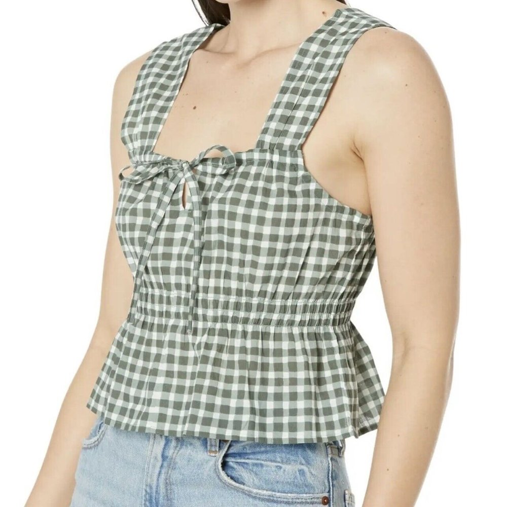 Madewell Grace Peplum Tank Top